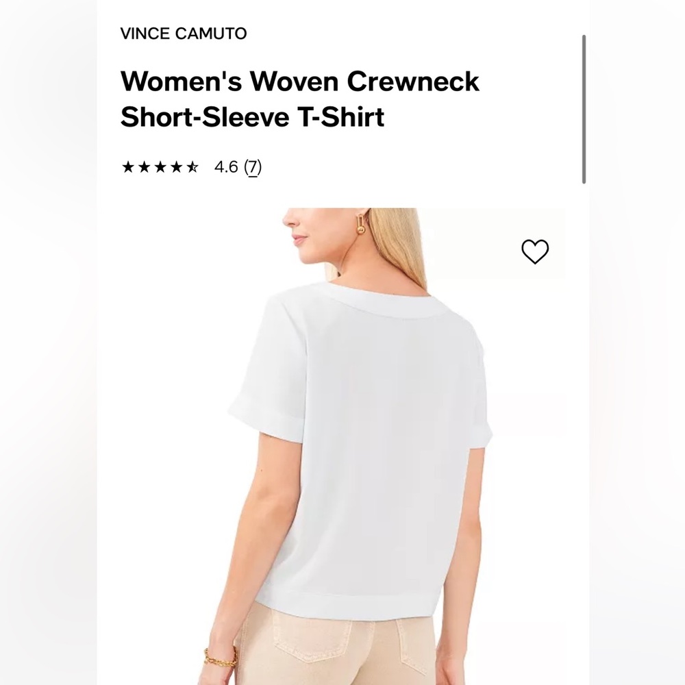 Vinca Camuto shirt in color sea breeze